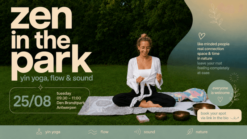 Zen in the park - yin yoga flow & sound