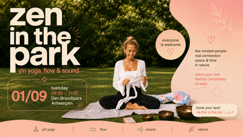 Zen in the park - yin yoga flow & sound