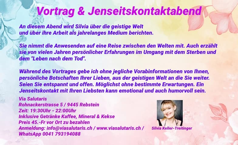 Jenseitskontakt-Vortrag / Spiritualität